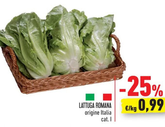 Conad Superstore LATTUGA ROMANA offerta