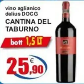vino aglianico delius DOCG CANTINA DEL TABURNO bott 1,50