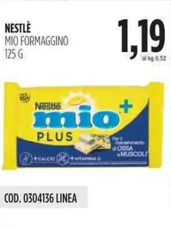Carico Cash & Carry Nestlé Mio Formaggio 125g offerta