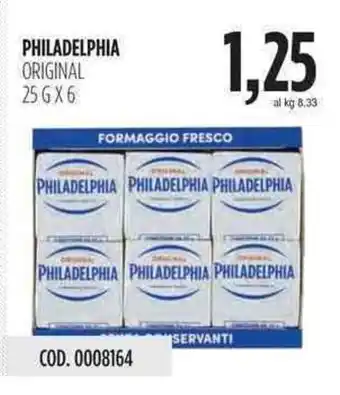 Carico Cash & Carry Philadelphia Original 26g x 6 offerta