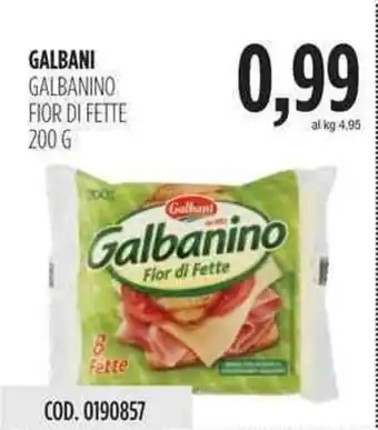 Carico Cash & Carry Galbani Galbanino Fior di Fette 200g offerta