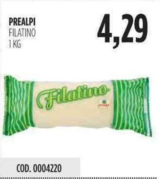 Carico Cash & Carry Prealpi Filatino 1kg offerta