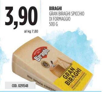 Biraghi Gran Biraghi Spicchio di Formaggio 500g