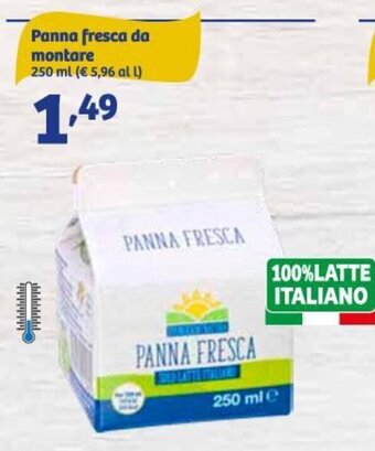 In'S Mercato Panna fresca da montare 250 ml offerta