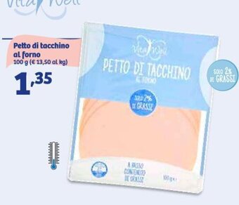In'S Mercato Petto di tacchino al forno 100 g offerta