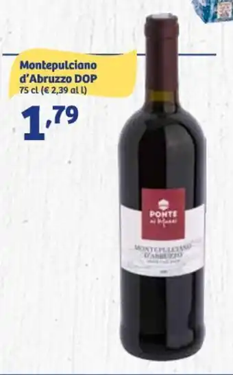 In'S Mercato Montepulciano d'Abruzzo DOP 75 cl offerta