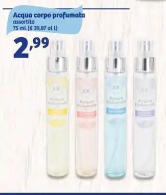In'S Mercato Acqua corpo profumata assortita 75 ml offerta