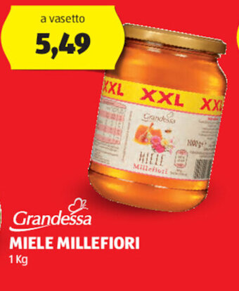 ALDI Grandessa MIELE MILLEFIORI 1 kg offerta