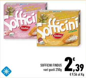 Conad Superstore SOFFICINI FINDUS vari gusti 250 g offerta