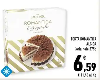 Conad Superstore TORTA ROMANTICA ALGIDA l'originale 575g offerta