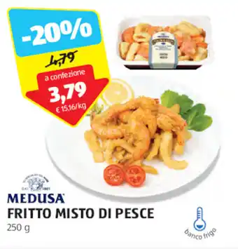 ALDI MEDUSA FRITTO MISTO DI PESCE 250 g offerta
