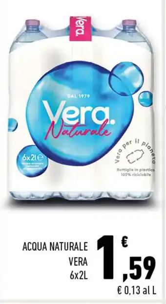 Conad Superstore ACQUA NATURALE VERA 6x2L offerta