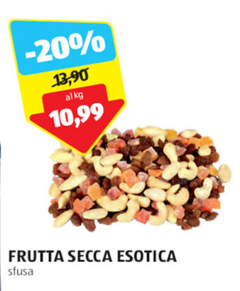 FRUTTA SECCA ESOTICA sfusa