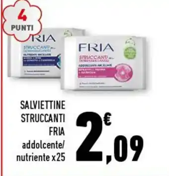 Conad Superstore SALVIETTINE STRUCCANTI FRIA addolcente/ nutriente x25 offerta
