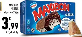 Conad Superstore MAXIBON NESTLÈ classico 768g offerta