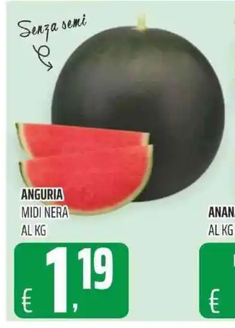 Coop ANGURIA MIDI NERA AL KG offerta