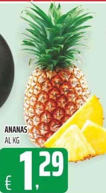 Coop ANANAS AL KG offerta