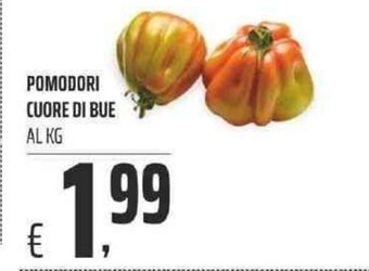 Coop POMODORI CUORE DI BUE AL KG offerta