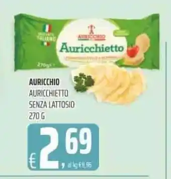 Coop AURICCHIO AURICCHIETTO SENZA LATTOSIO 270 G offerta