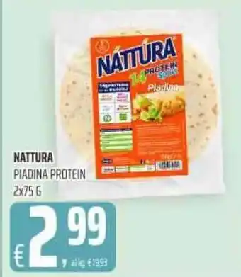 Coop NATTURA PIADINA PROTEIN 2x75 G offerta