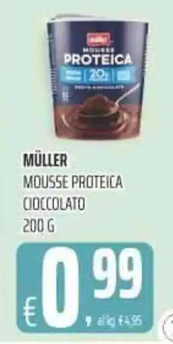 Coop MÜLLER MOUSSE PROTEICA CIOCCOLATO 200g offerta