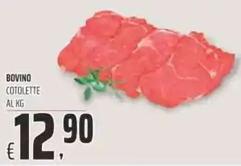 Coop BOVINO COTOLETTE AL KG offerta