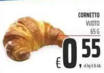 Coop CORNETTO VUOTO 65g offerta
