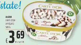 Coop ALGIDA CARTE D'OR AFFOGATO 500 G offerta
