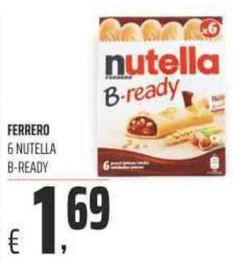 Coop FERRERO 6 NUTELLA B-READY offerta