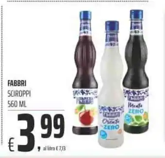 FABBRI SCIROPPI 560 ML