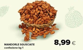 Oasi MANDORLE SGUSCIATE confezione kg 1 offerta