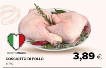 Oasi COSCIOTTO DI POLLO al kg offerta