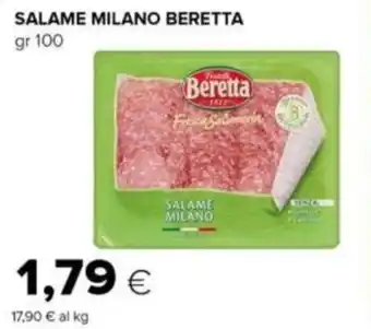 Oasi SALAME MILANO BERETTA gr 100 offerta