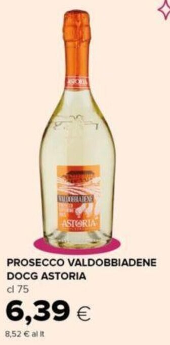 Oasi PROSECCO VALDOBBIADENE DOCG ASTORIA cl 75 offerta