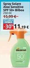 Bilboa spray solare aloe sensitive spf 50+