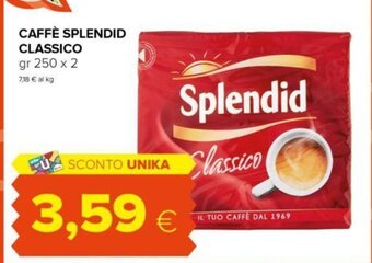 Oasi CAFFÈ SPLENDID CLASSICO gr 250 x 2 offerta
