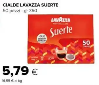 Oasi CIALDE LAVAZZA SUERTE 50 pezzi - gr 350 offerta