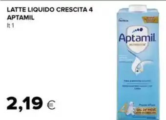 Oasi LATTE LIQUIDO CRESCITA 4 APTAMIL 1 Lt. offerta