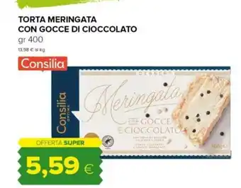 Oasi TORTA MERINGATA CON GOCCE DI CIOCCOLATO 400 gr offerta