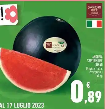 Conad Superstore ANGURIA SAPORI&IDEE CONAD offerta