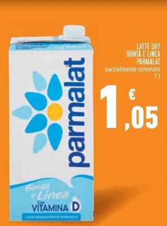 Conad Superstore LATTE UHT BONTA E LINEA PARMALAT 1 l offerta