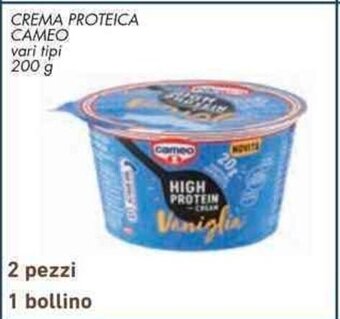 Conad Superstore CREMA PROTEICA CAMEO vari tipi 200 g offerta
