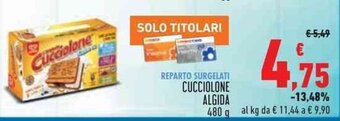 Conad Superstore CUCCIOLONE ALGIDA 480 g offerta