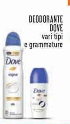 Conad Superstore DEODORANTE DOVE vari tipi offerta