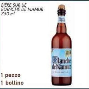 BIÈRE SUR LIE BLANCHE DE NAMUR 750 ml