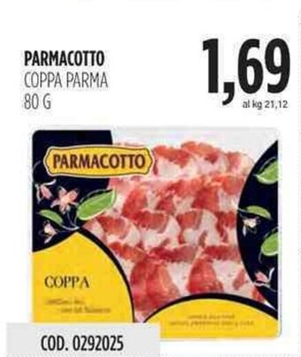 Carico Cash & Carry Parmacotto Coppa Parma 80g offerta