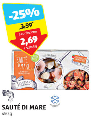 ALDI SAUTÉ DI MARE 450 g offerta