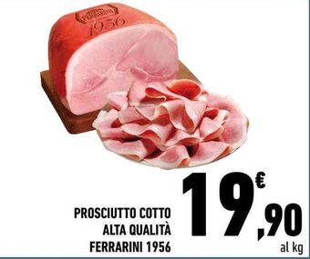Conad PROSCIUTTO COTTO ALTA QUALITÀ FERRARINI 1956 offerta