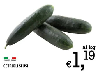Famila CETRIOLI SFUSI offerta