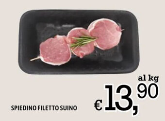 Famila SPIEDINO FILETTO SUINO offerta